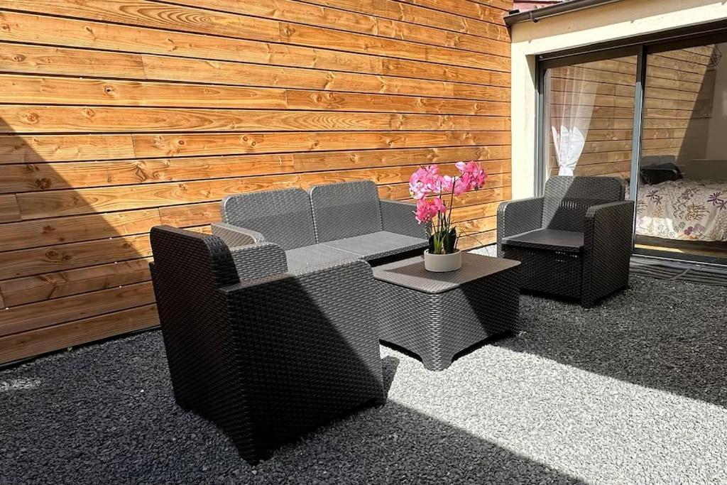 Le Briand Appartement 4Etoiles Nancy Thermal Cosy Avec Terrasse Wifi ภายนอก รูปภาพ