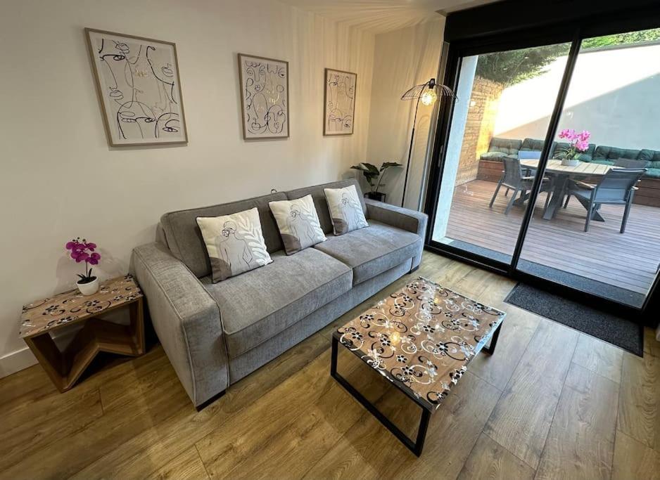 Le Briand Appartement 4Etoiles Nancy Thermal Cosy Avec Terrasse Wifi ภายนอก รูปภาพ